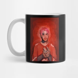 Lil Peep Digital Portrait Mug